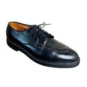 Allen‎ Edmonds Dress Formal Shoes Oxford Derby Ashton Split Toe Black Size 9.5